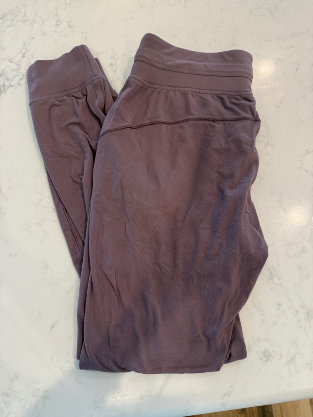 lululemon mauve purple high-waist sweatpants